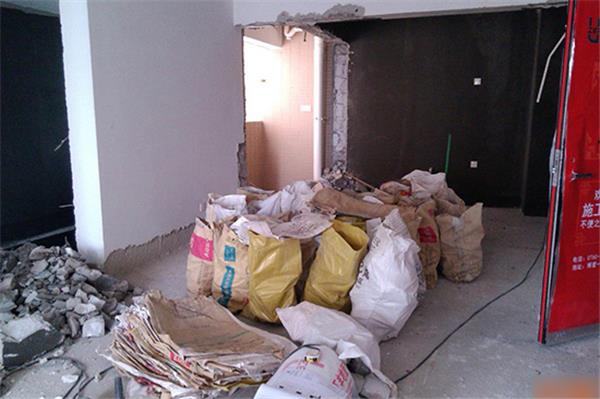 旧房装修改造的垃圾怎么处理？没有电梯。