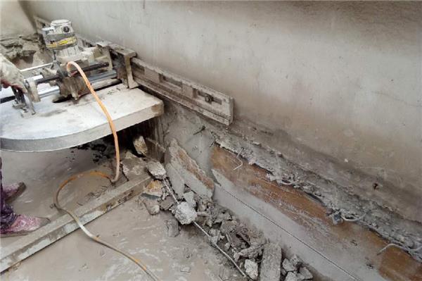 我公司专业墙体切割拆除工程