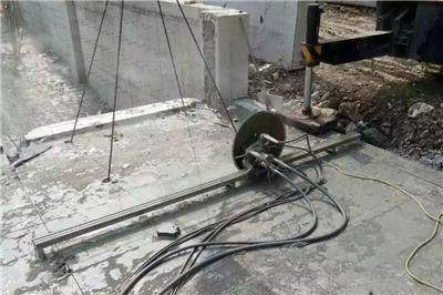 绳锯切割拆除工程：高效同步临时防护与切割拆除